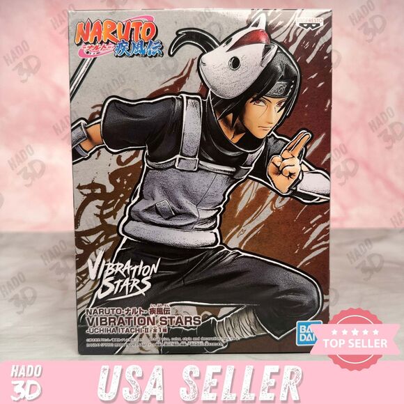Naruto Shippuden Itachi Uchiha II Vibration Stars Anbu Figure Banpresto - Picture 1 of 7